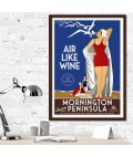 Retro Print | Mornington Peninsula Air Like Wine